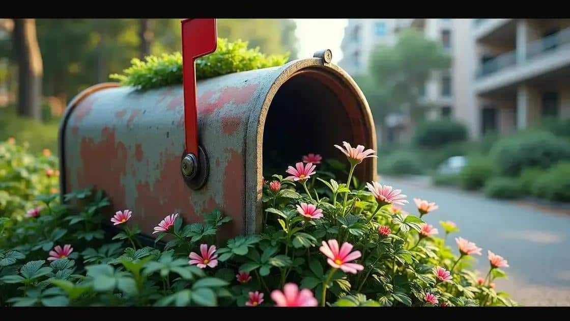 Caixas de Correio Verdes: A Solução Criativa para Quem Tem Apenas a Entrada da Casa Disponível