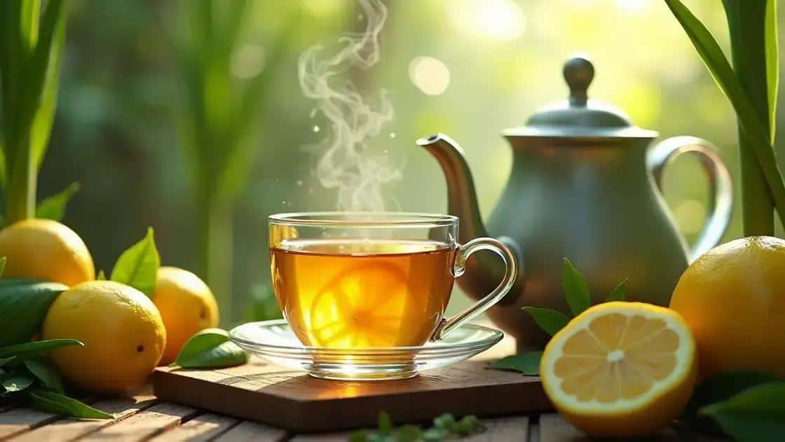 Como preparar o chá de capim-limão?