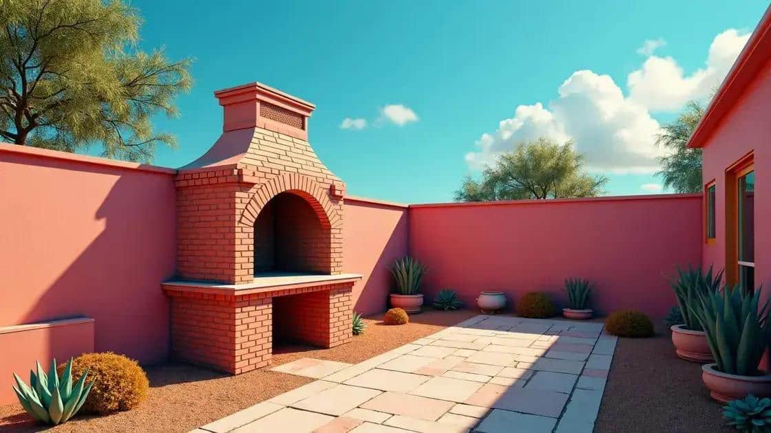 Passo a passo para construir uma churrasqueira simples no quintal