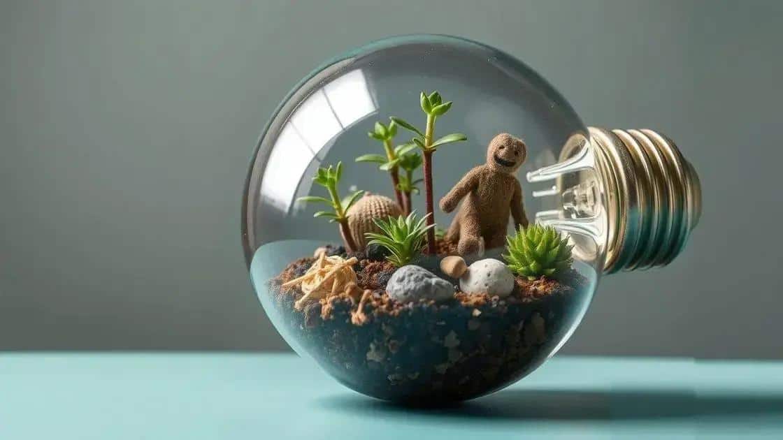 Mini Ecossistemas: Como Transformar Lâmpadas Queimadas em Terrários Extraordinários