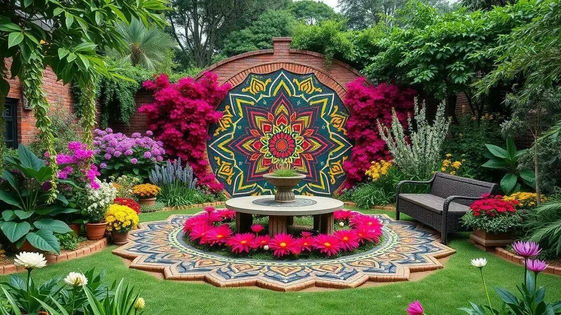 Geometria Sagrada: Como Projetar um Jardim Mandala que Equilibra Estética e Produtividade