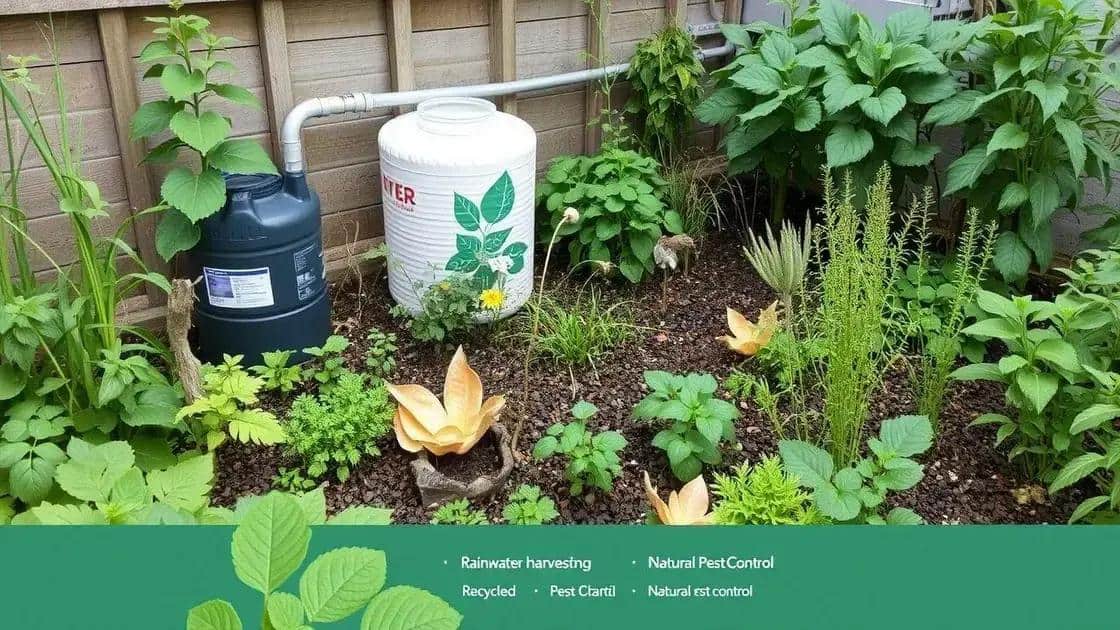 O que caracteriza um jardim de baixo impacto ambiental