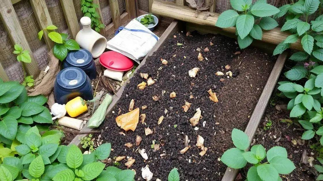 Práticas de compostagem para seu jardim sustentável