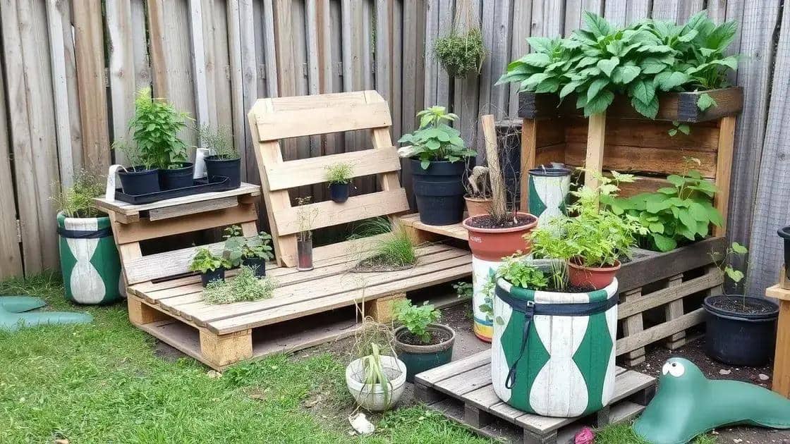 Como reaproveitar materiais na jardinagem