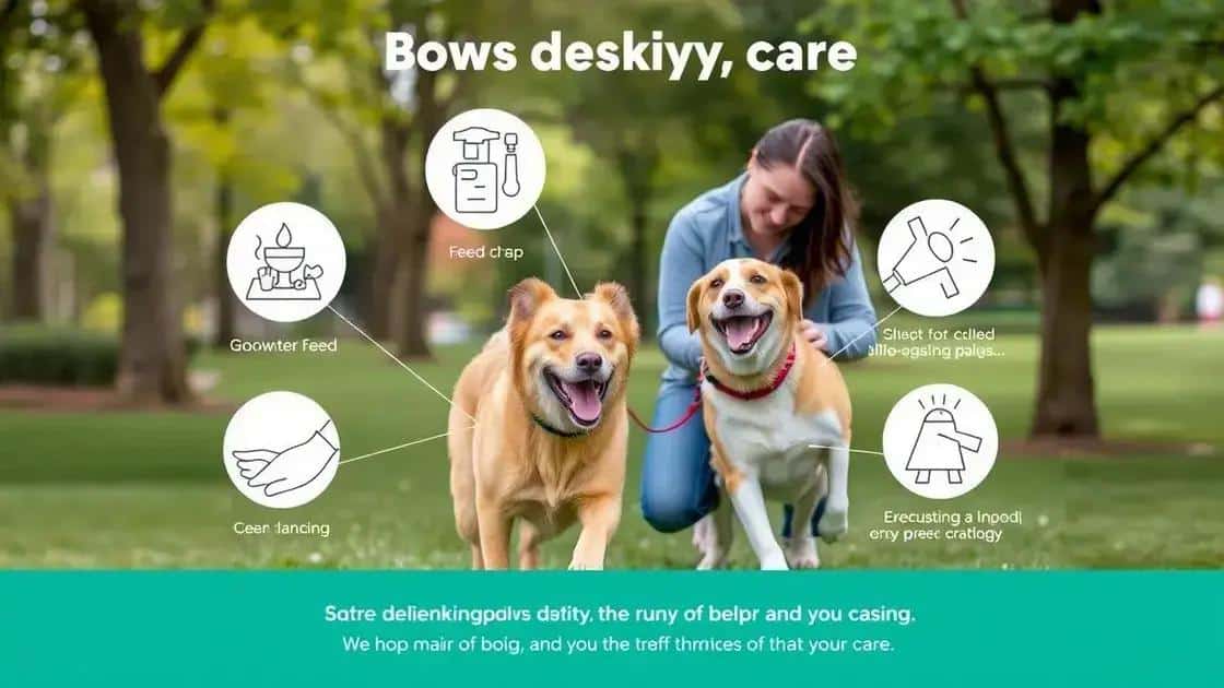 Dicas práticas para o cuidado diário do seu pet
