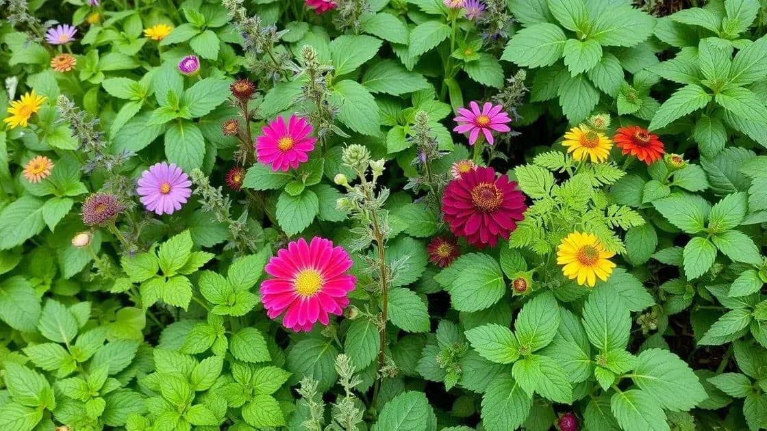 Temperos, remédios e adubo no mesmo jardim