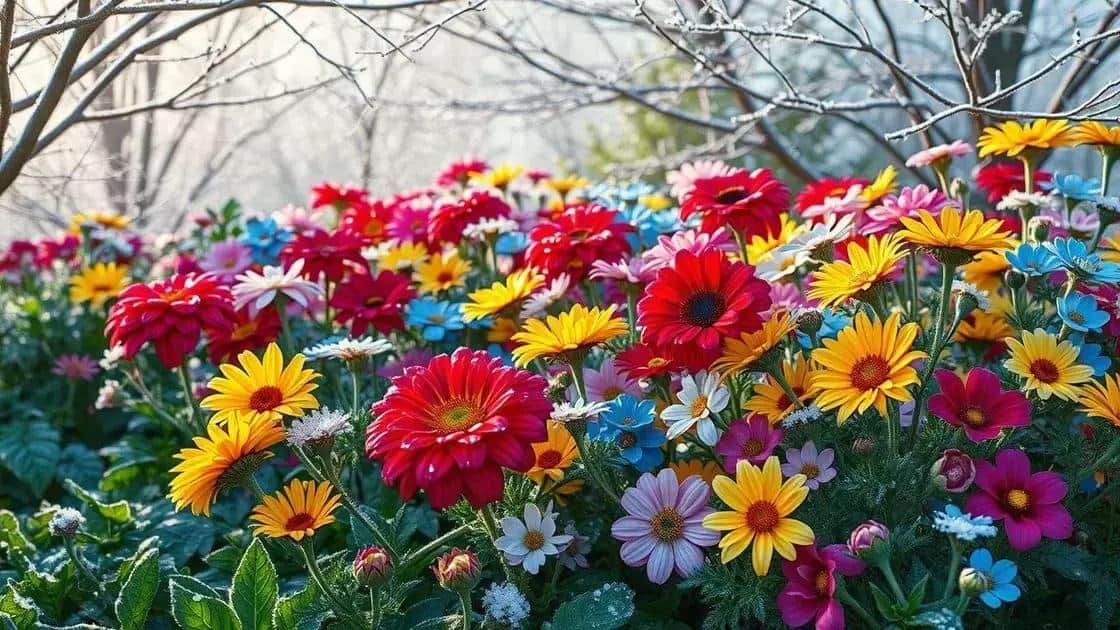 Jardim de Inverno Colorido: Como Manter Cores Vibrantes Mesmo nos Meses Mais Frios