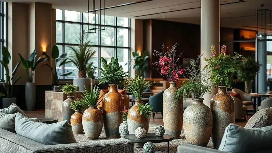 Reutilizando objetos como vasos decorativos
