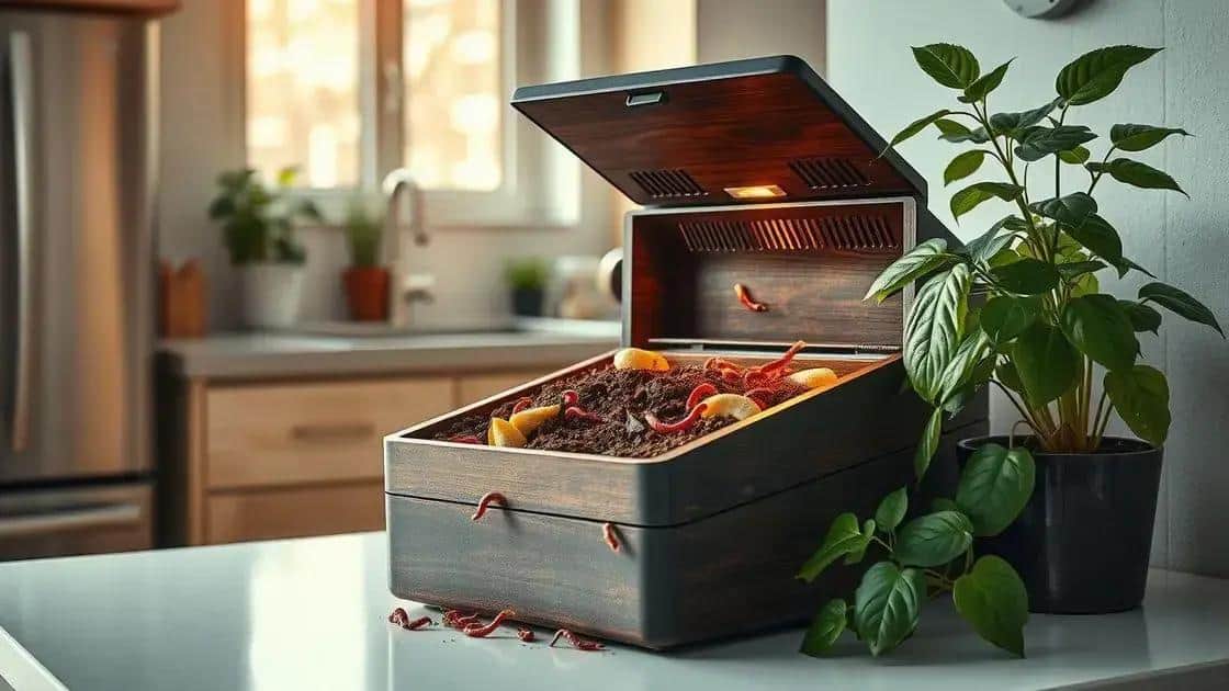 Vermicompostagem Invisível: O Sistema para Apartamentos que Não Ocupa Espaço nem Produz Odores