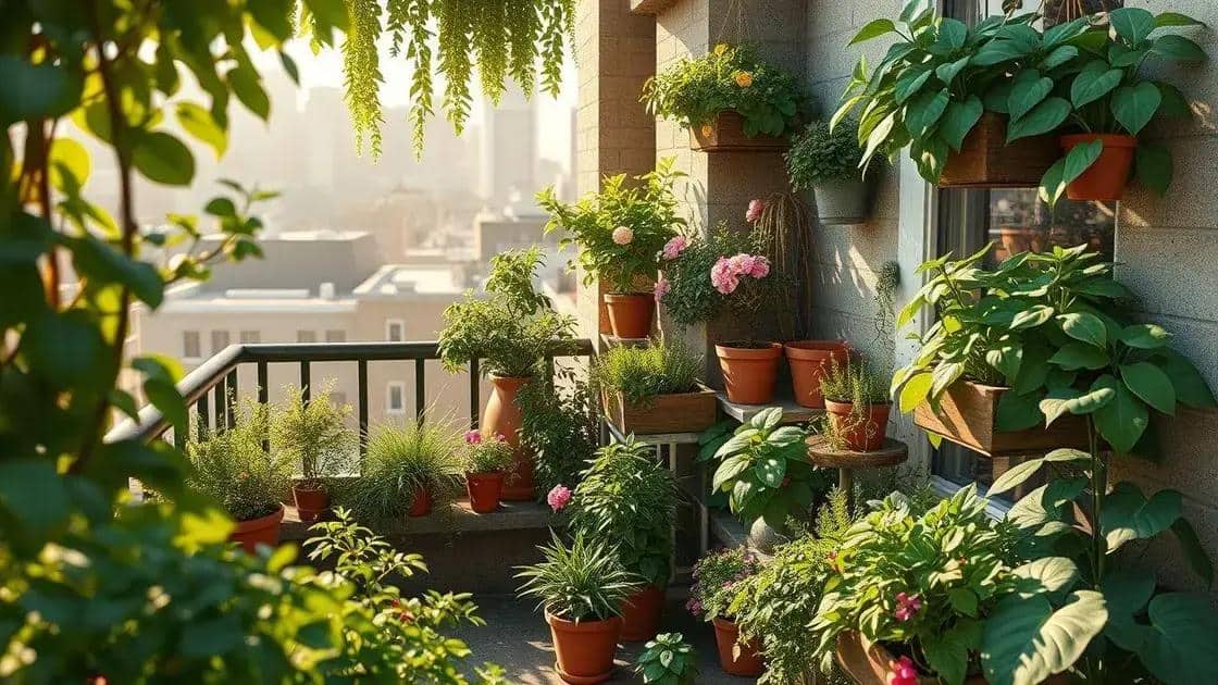 Jardinagem de Parapeito: Como Transformar Balcões de 15cm em Hortas Produtivas