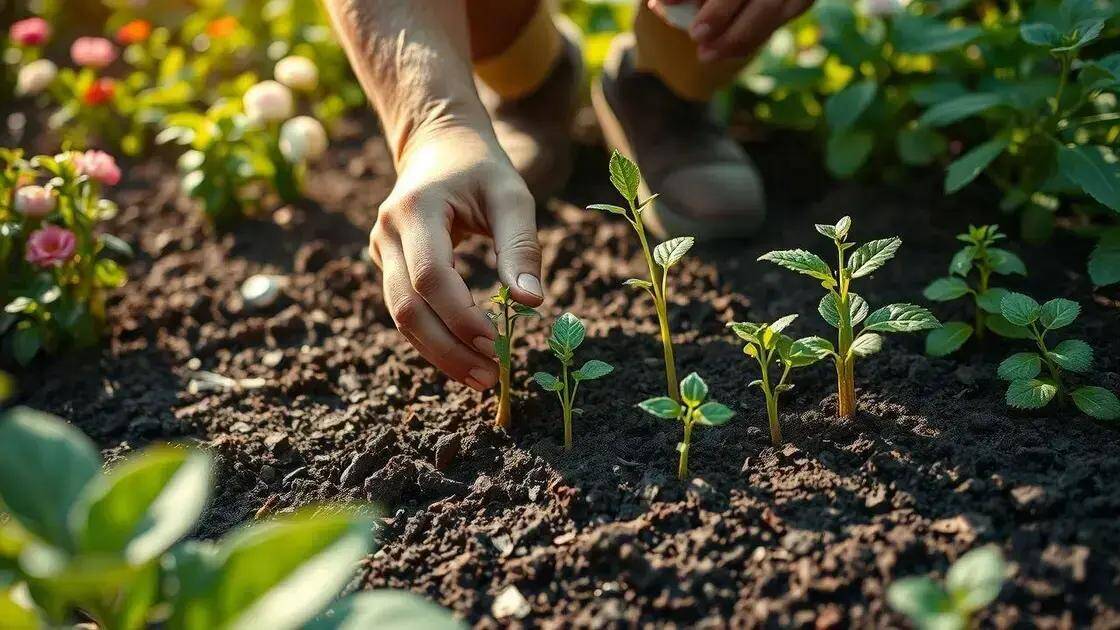 Quando é mais seguro trocar plantas de lugar