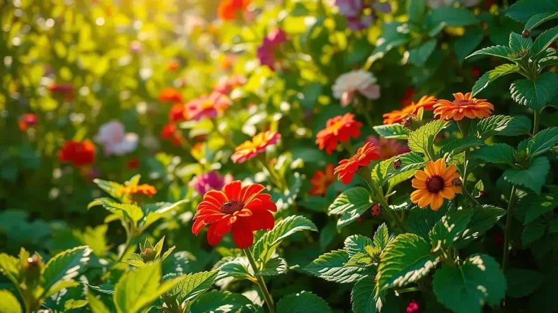 Utilizando predadores naturais para manter o jardim saudável