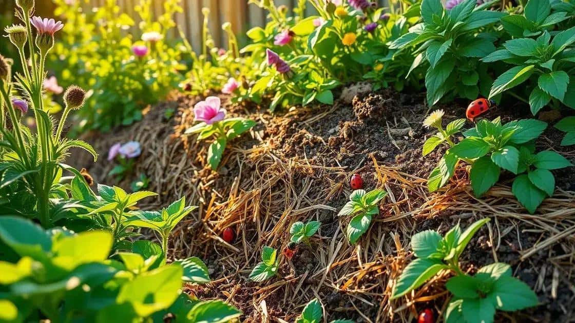Mantenha seu jardim saudável com barreiras naturais