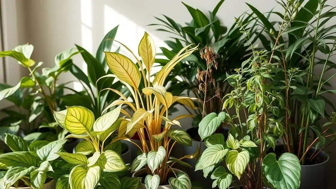 erros comuns no cuidado com plantas