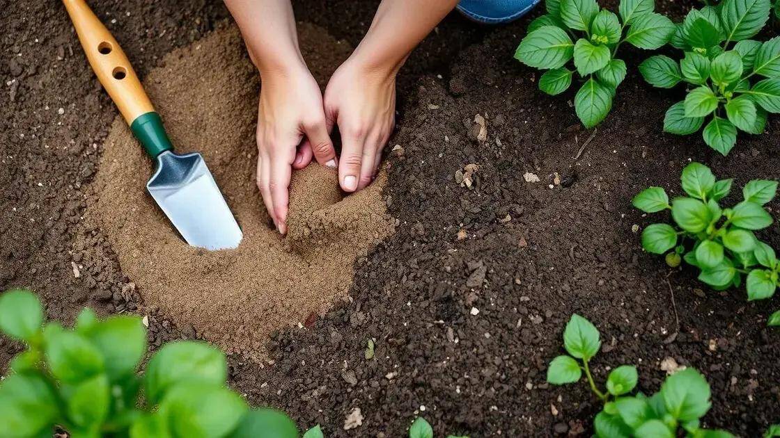 montando o solo perfeito para seu jardim