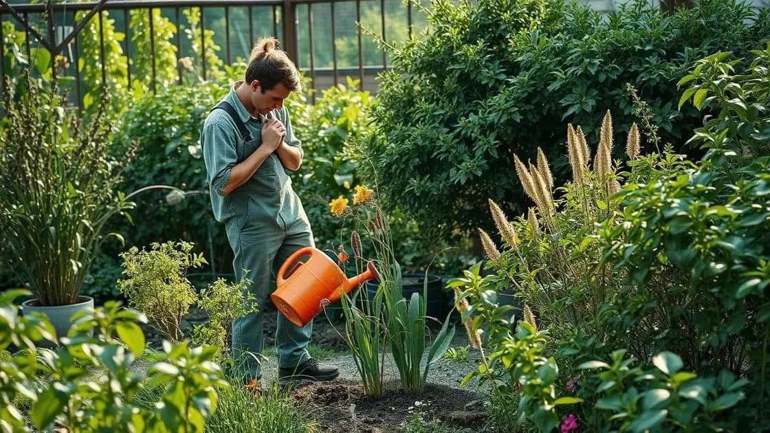 erros comuns na jardinagem e como evitá-los