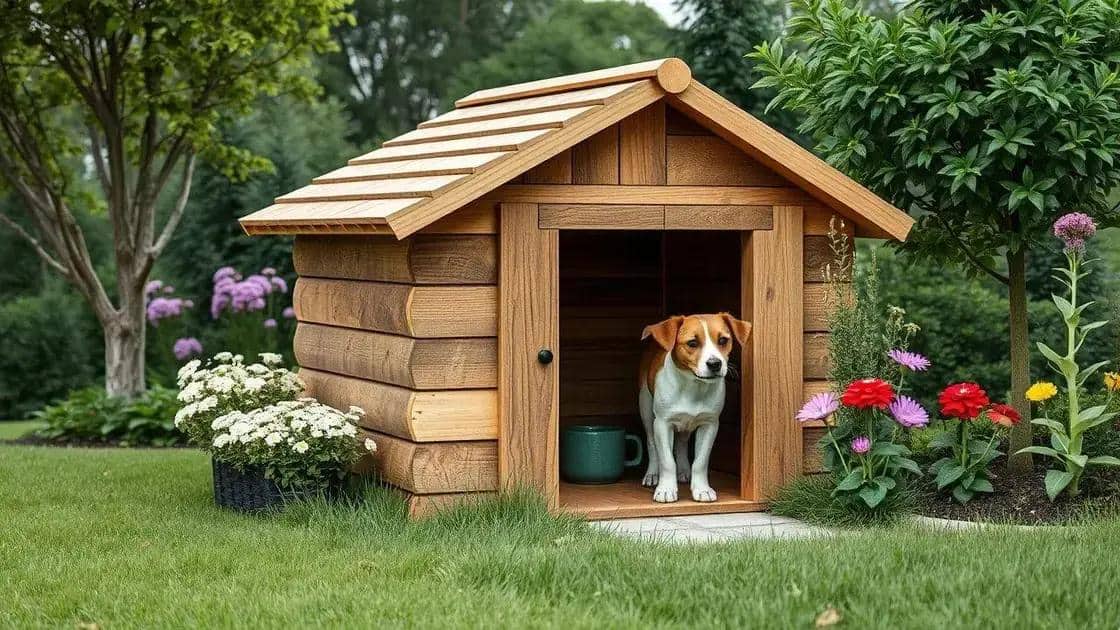 Construa uma Casinha Ecológica para seu Cão usando Materiais Reciclados em um Fim de Semana