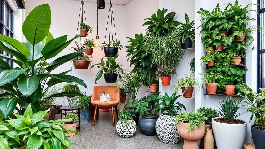 tendências de decoração com plantas em ambientes internos