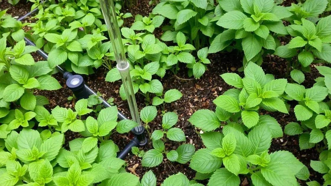 Economize água e mantenha suas plantas verdes