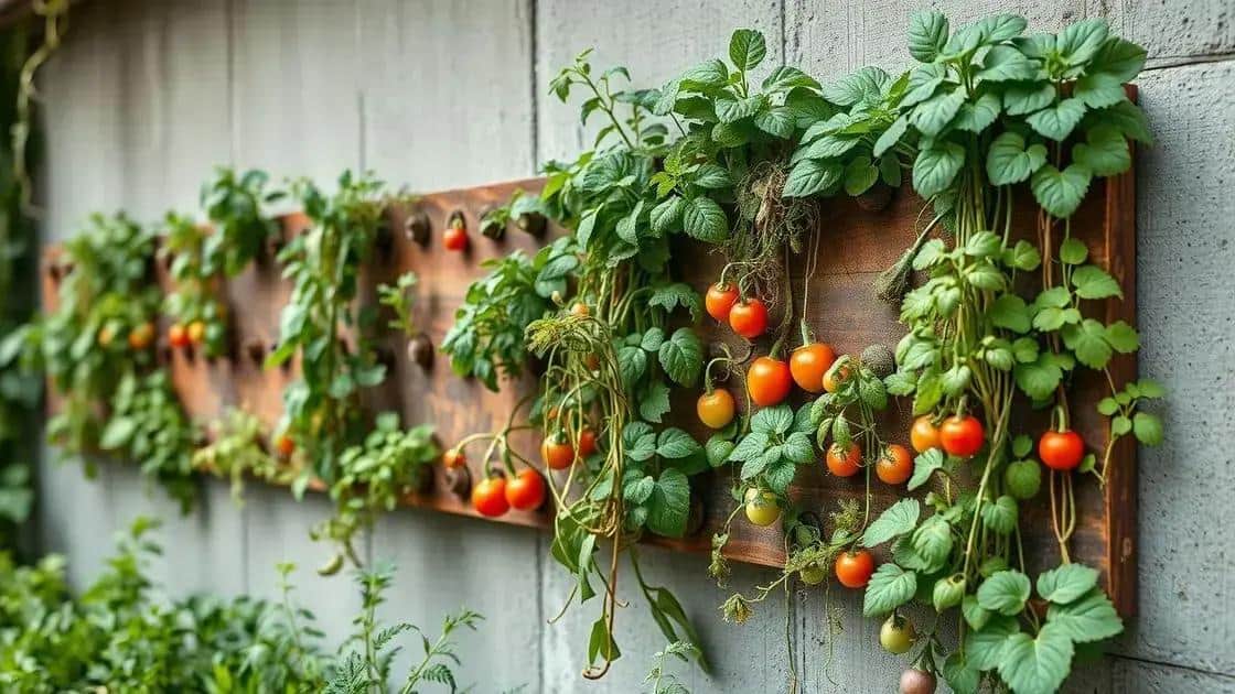 Construindo uma horta vertical prática e funcional