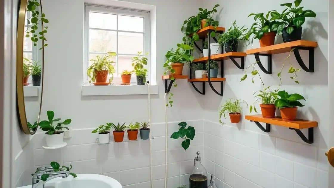 Verde mesmo nos menores ambientes