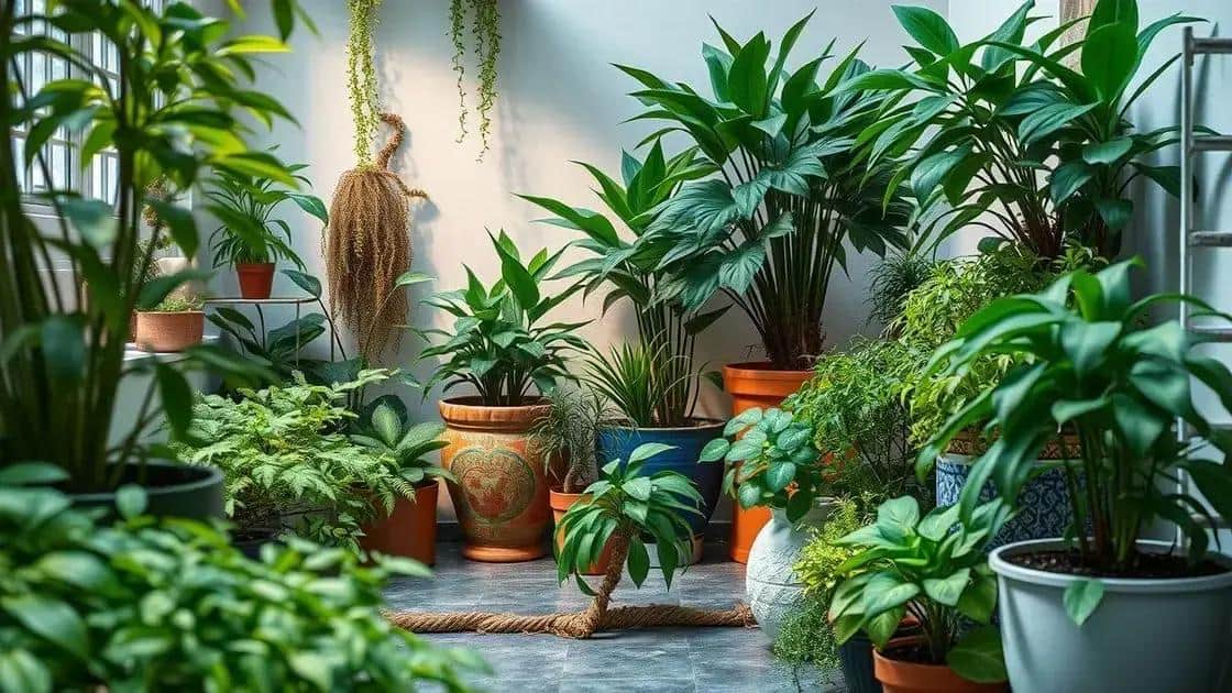 Dicas de iluminação adequada para plantas dentro de casa