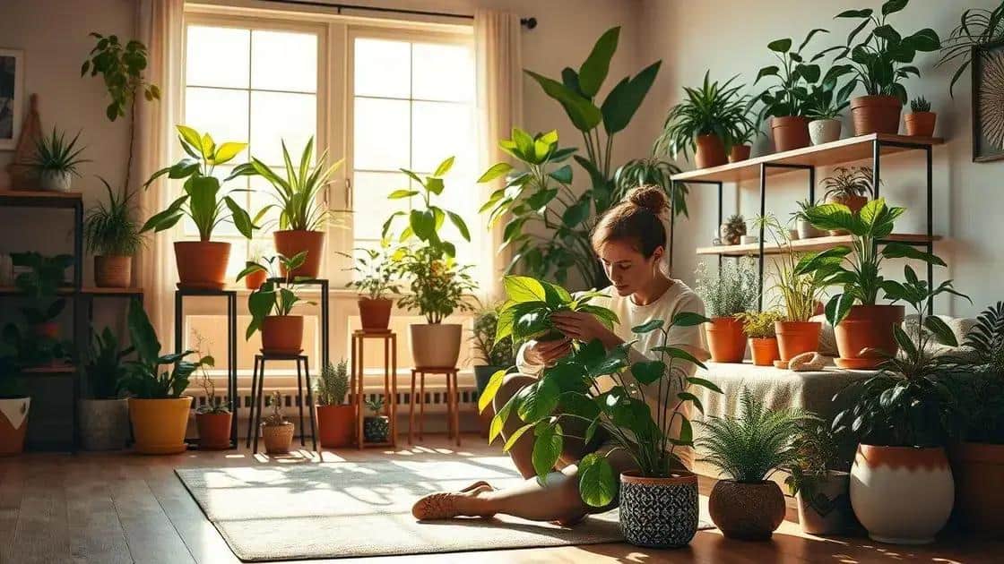 Como organizar plantas em prateleiras