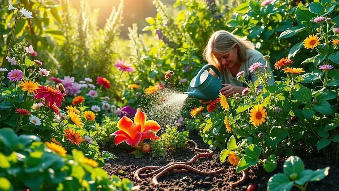 Como manter plantas saudáveis sem pesticidas químicos
