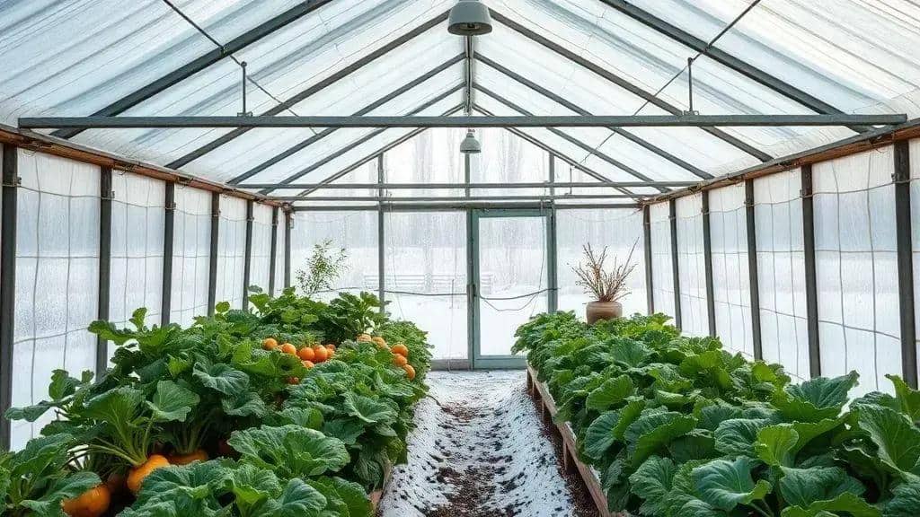 benefícios das estufas para o cultivo no inverno