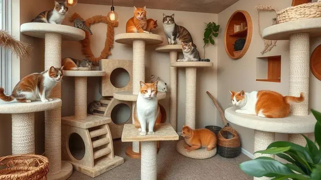 A importância do enriquecimento ambiental para gatos indoor