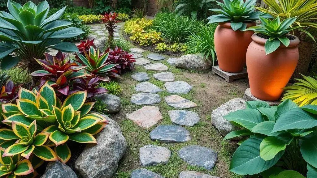 elementos essenciais para um jardim com mix de texturas elementos essenciais para um jardim com mix de texturas