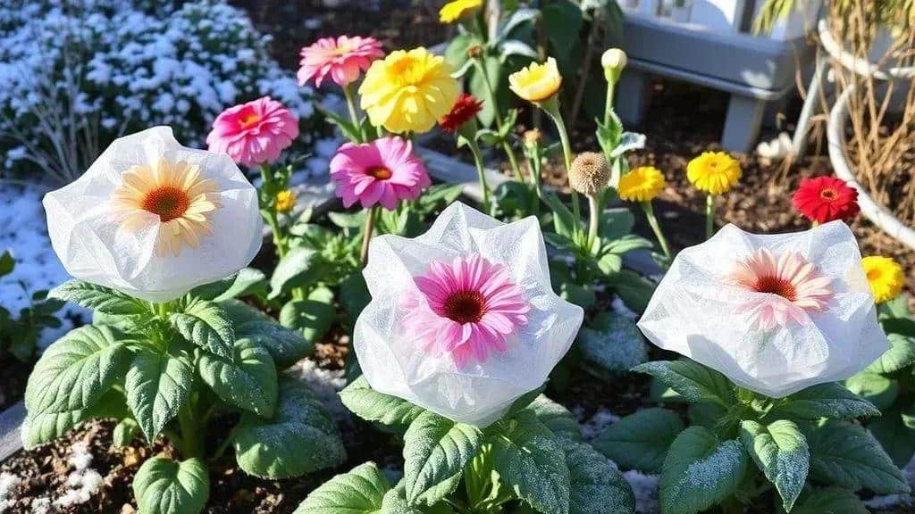Como proteger suas flores do gelo Como proteger suas flores do gelo