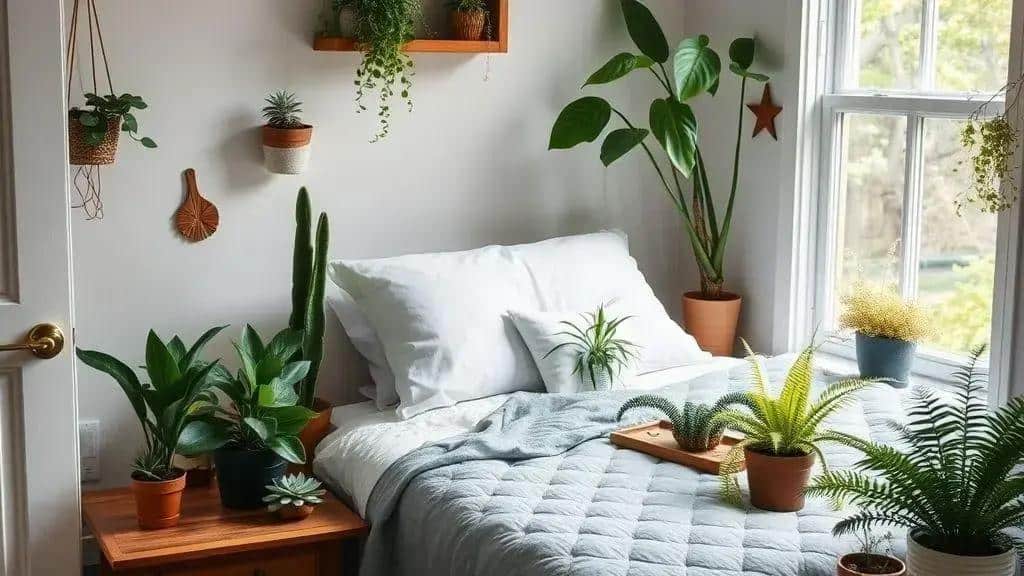 Por que escolher plantas para quartos?