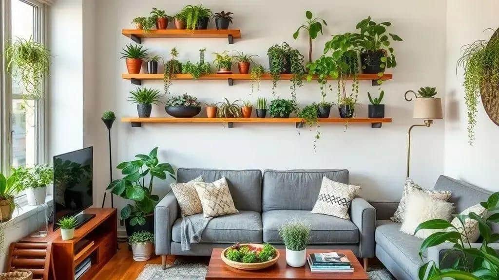 Ideias criativas para decoração com plantas
