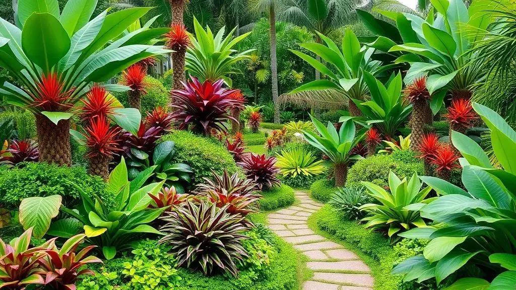 Cores e exuberância no seu jardim