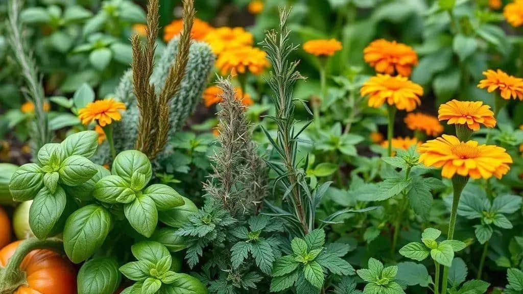 Dicas para combinar ervas repelentes com outras plantas Dicas para combinar ervas repelentes com outras plantas