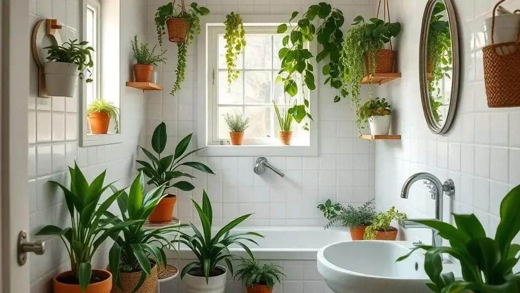 Adaptando plantas a banheiros com pouco espaço