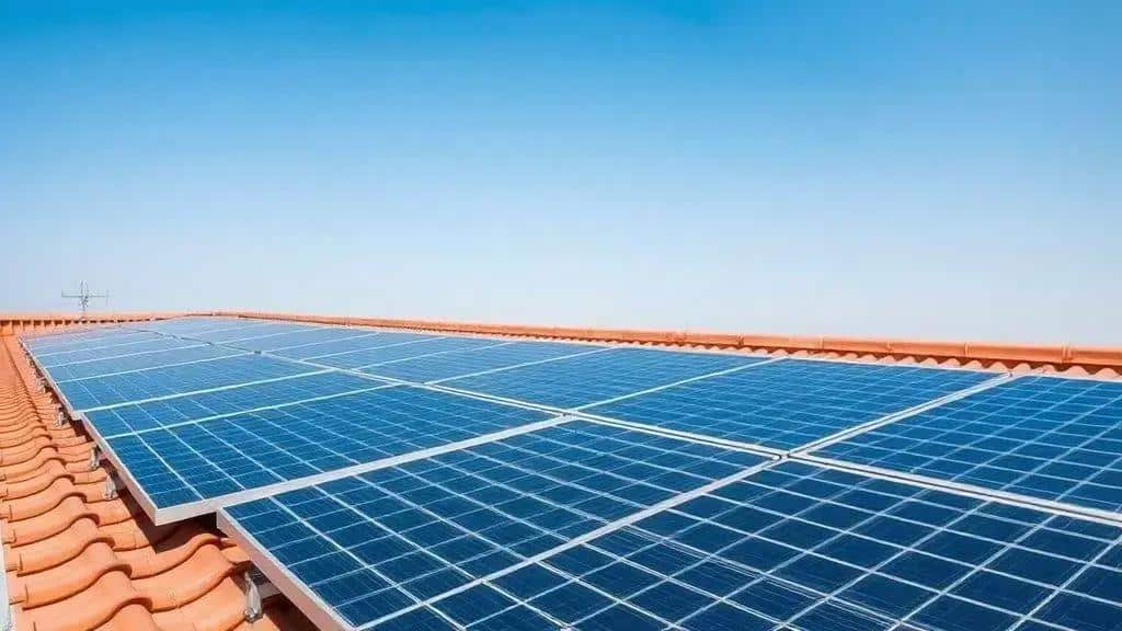 localização ideal para painéis solares