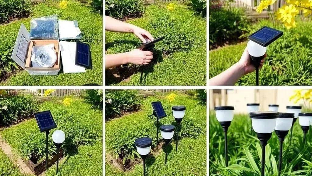 passo a passo para instalar iluminação solar