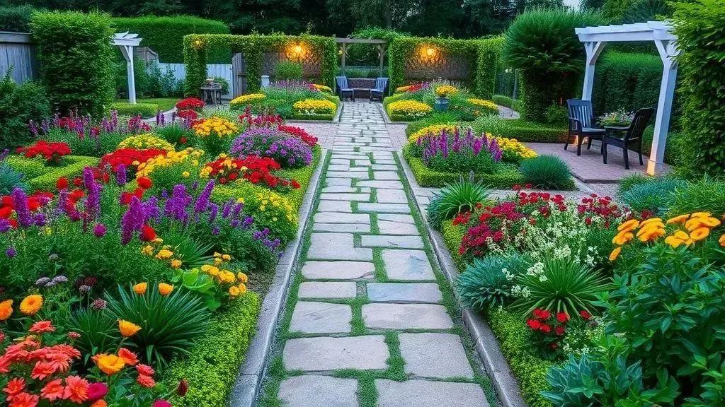 Importância da circulação em jardins