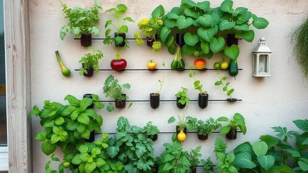 Como criar horta vertical